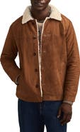 Lucky Brand Faux Shearling Ranch Coat