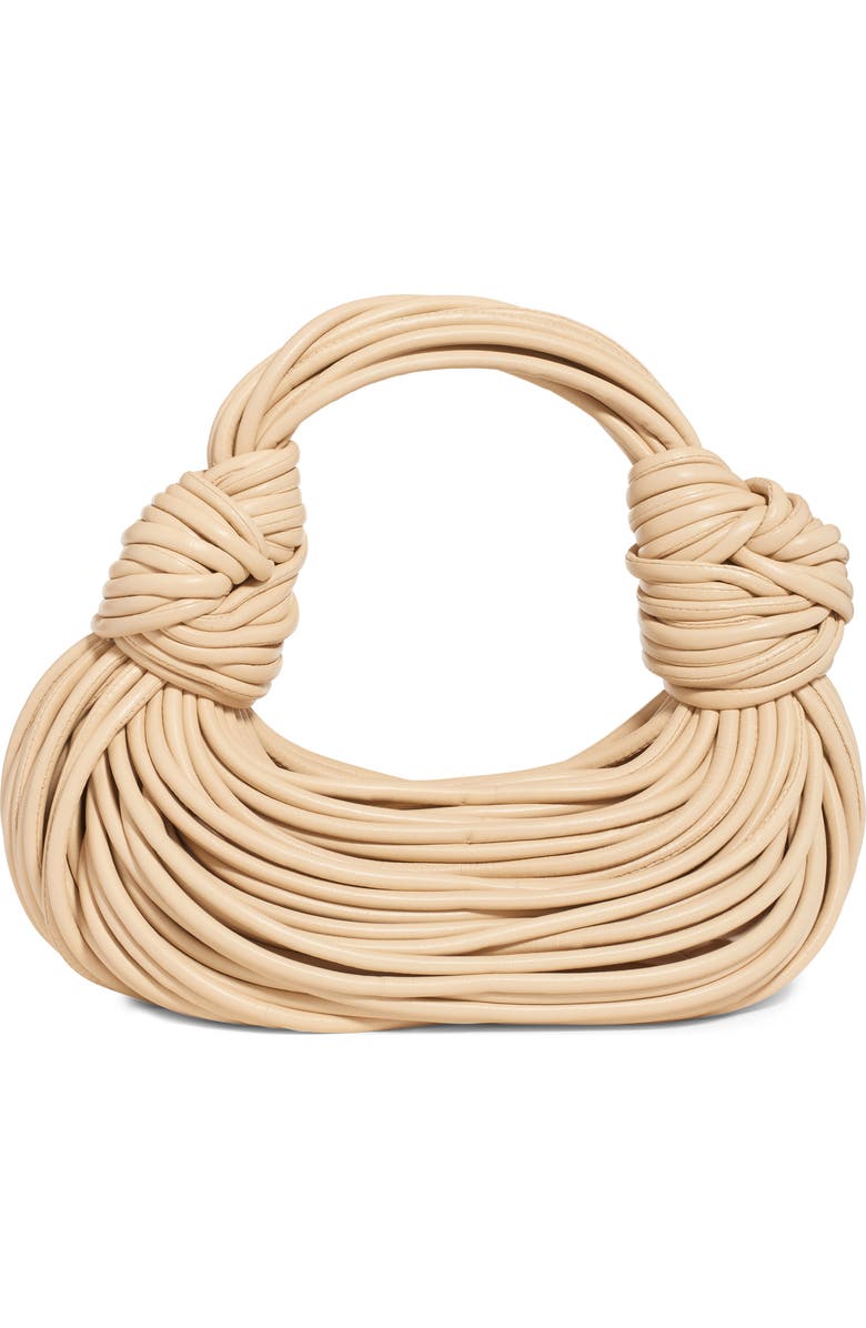 Bottega Veneta Double Knot Leather Hobo, Main, color,
