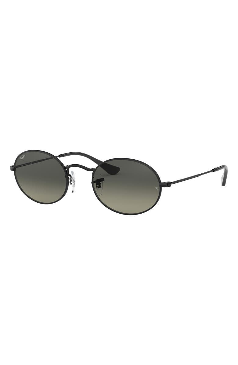 Ray-Ban Oval 51mm Sunglasses, Alternate, color, 