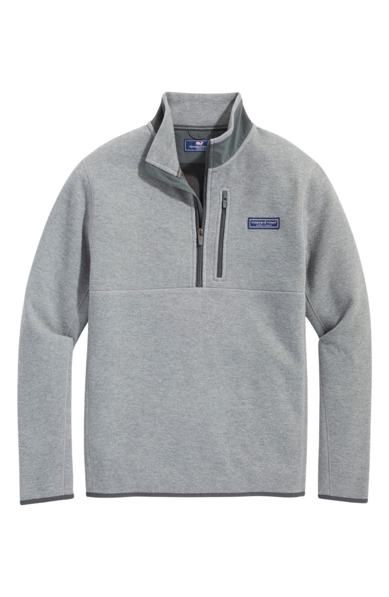 vineyard vines Mountain Quarter Zip Sweater Fleece Pullover, Main, color, 