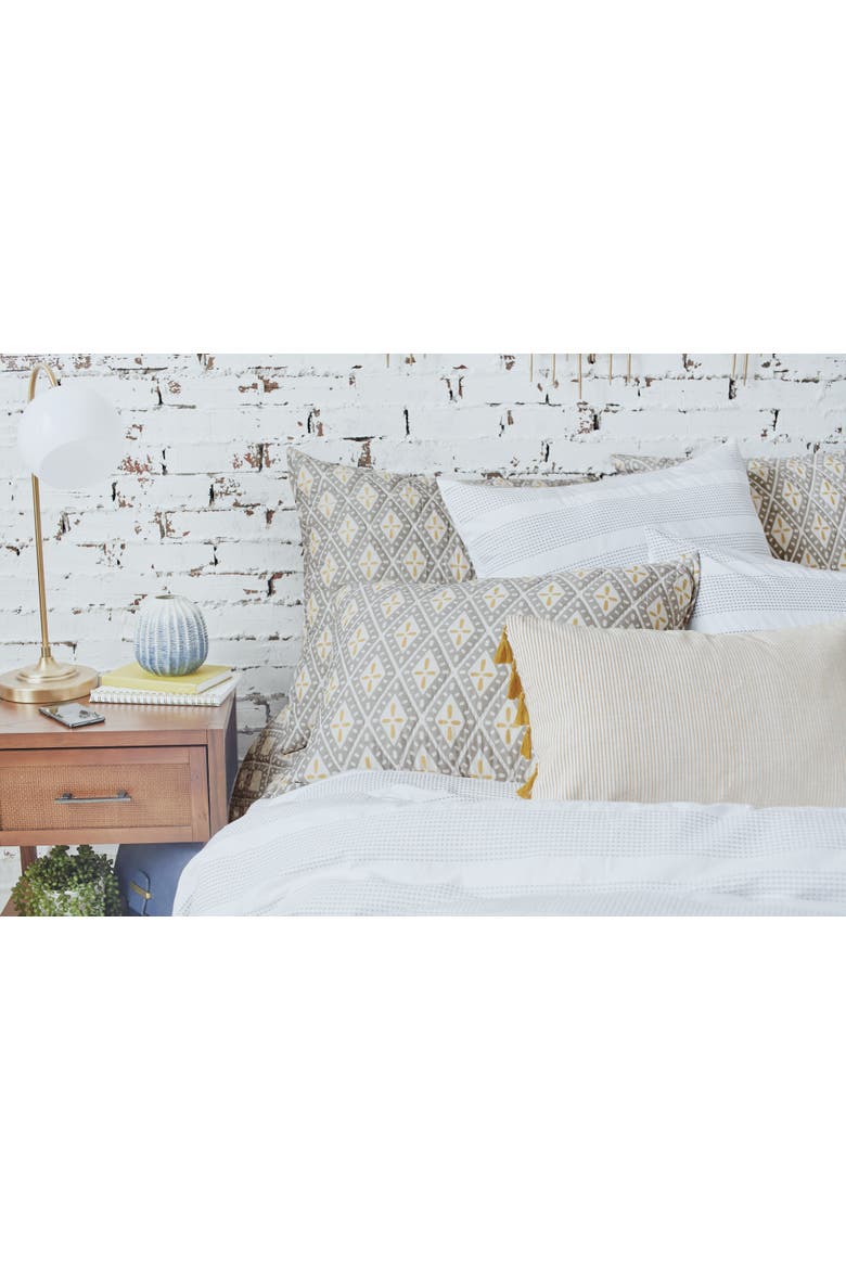 Mason Cotton Euro Sham 26" x 26", Alternate, color, White