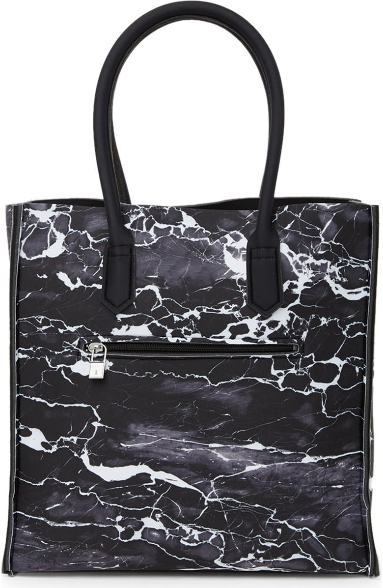 SAVE MY BAG Le Sac Lycra Stampata Tote Bag, Alternate, color,