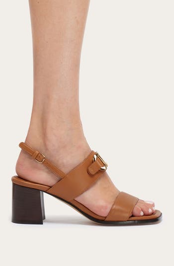 FERRAGAMO Lou Gancio Slingback Sandal (Women) | Nordstrom