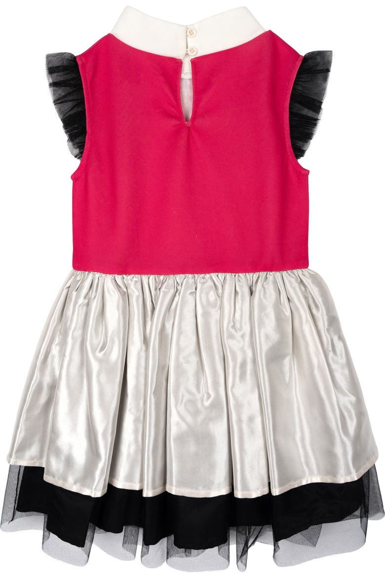 Draculaura Dress, Alternate, color, Fuchsia Black