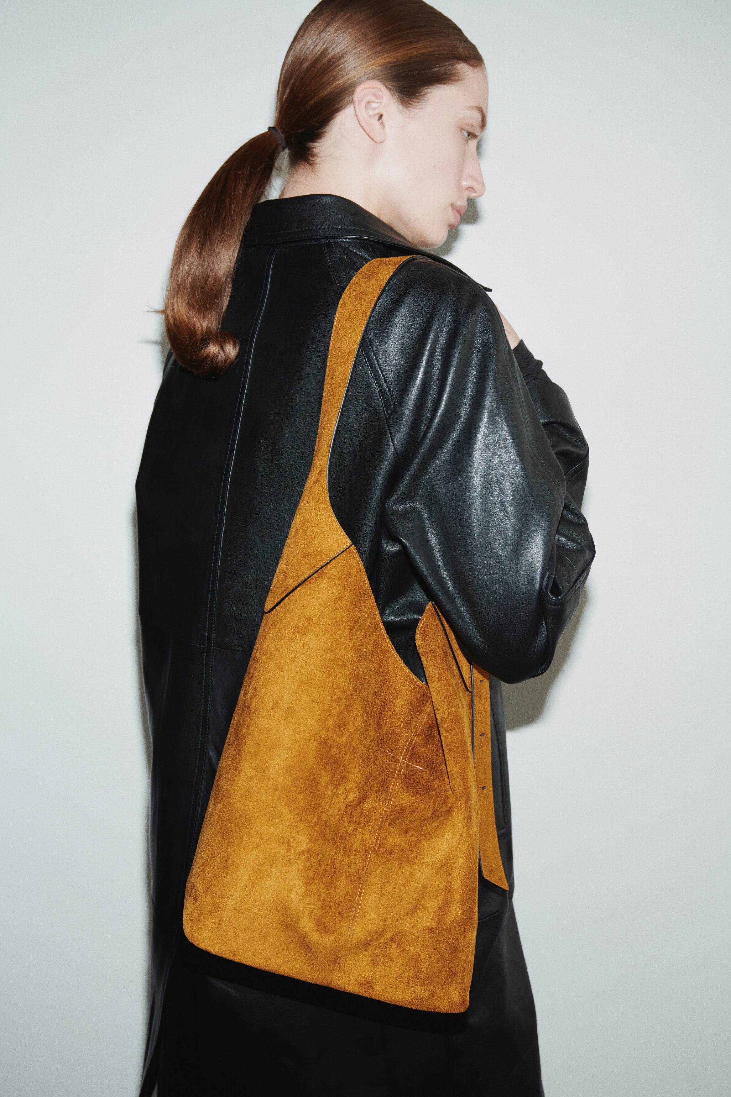 H&M Shoulder Bag, Alternate, color, Brown