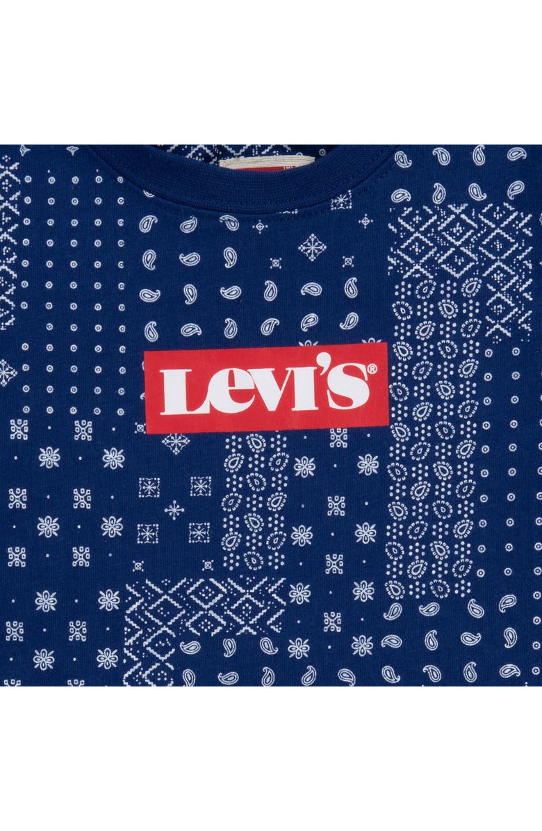 Levi's<sup>®</sup> Bandana T-Shirt & Denim Shorts Set, Alternate, color,