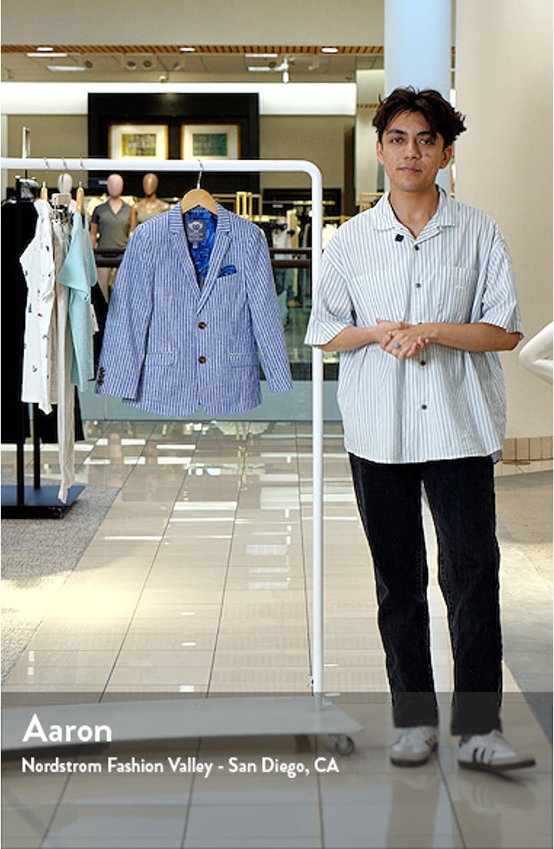 Kids' Linen & Cotton Blazer, sales video thumbnail