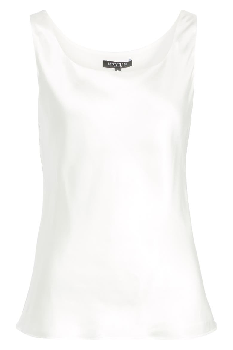 Silk Charmeuse Tank, Alternate, color, CLOUD