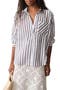 selected Navy And White Stripe