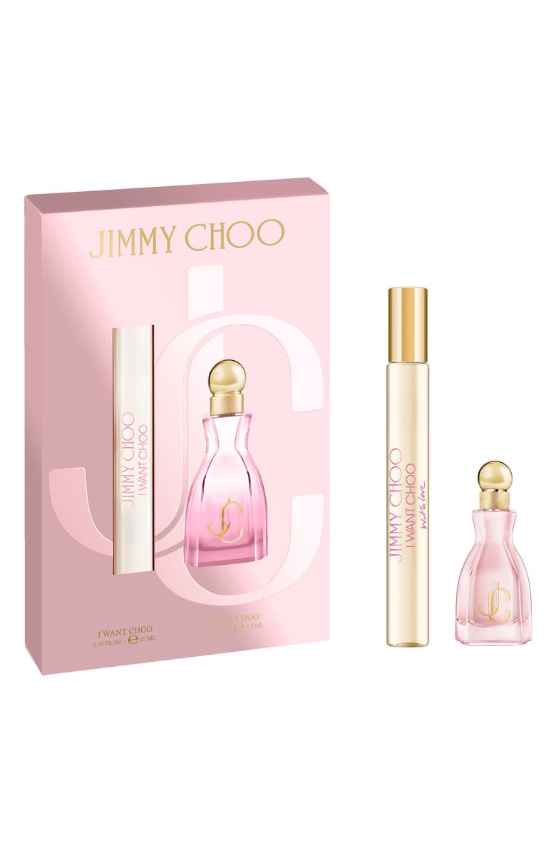 Jimmy Choo I Want Choo With Love Mini 2-Piece Set $50 Value, Main, color, 