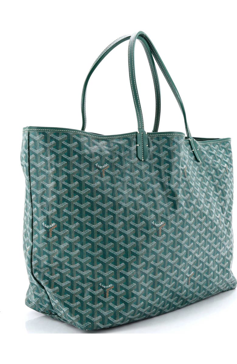 Pre-Owned Goyard Saint Louis Tote Coated Canvas GM, Alternate, color, Green
