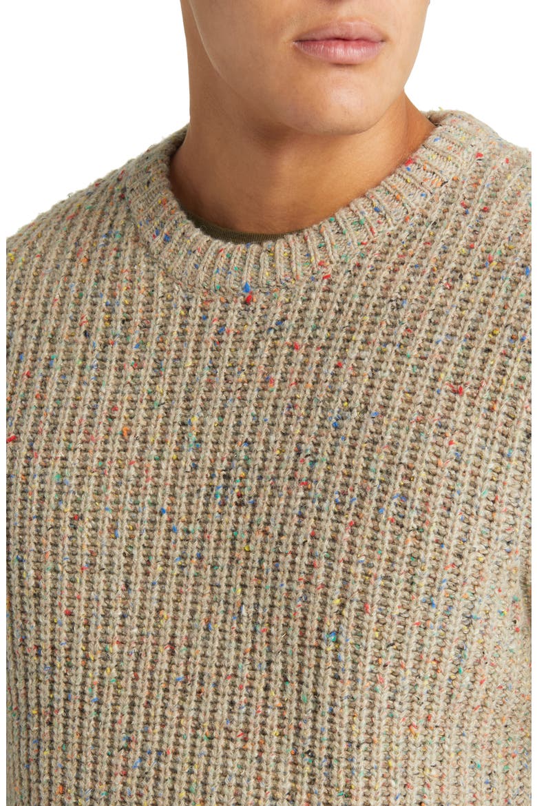 Donegal Wool Blend Sweater, Alternate, color, TAN