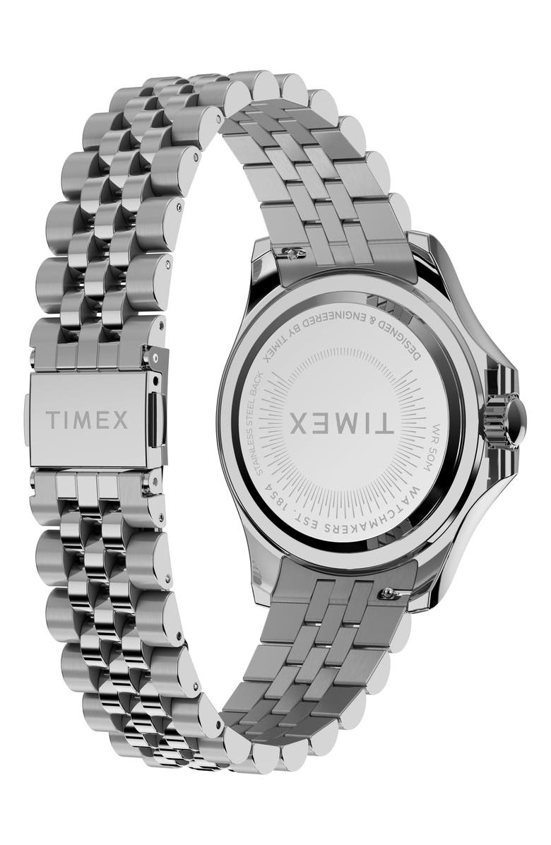 Timex<sup>®</sup> Kaia Crystal Bracelet Strap Watch, 40mm, Alternate, color,