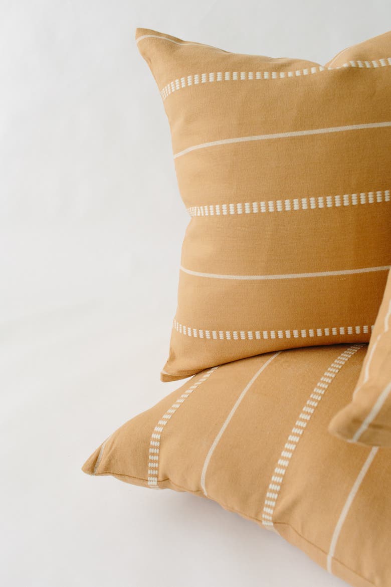 Brocade Pillow, Alternate, color, Rust