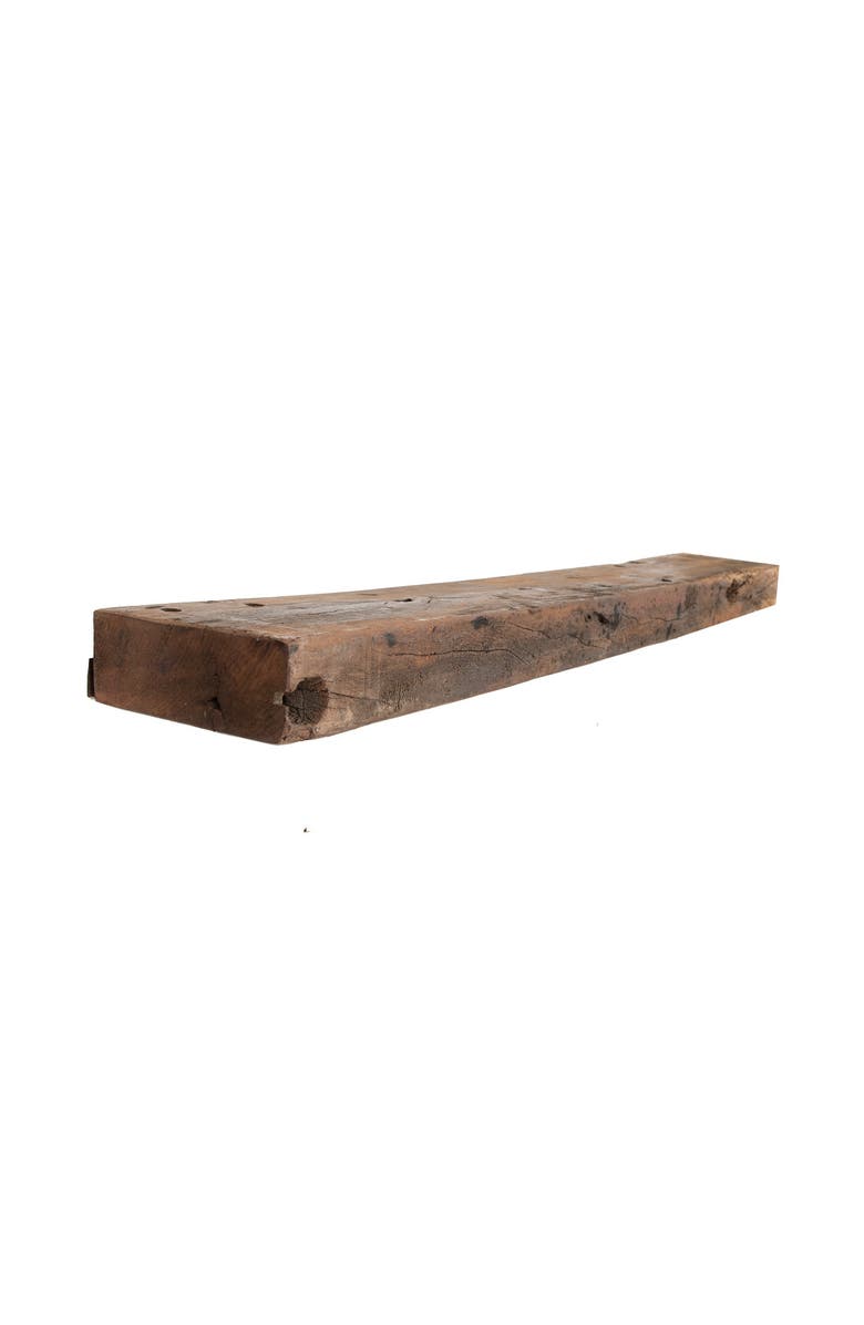 Storied Home Reclaimed Wood Floating Wall Shelf, Alternate, color, 
