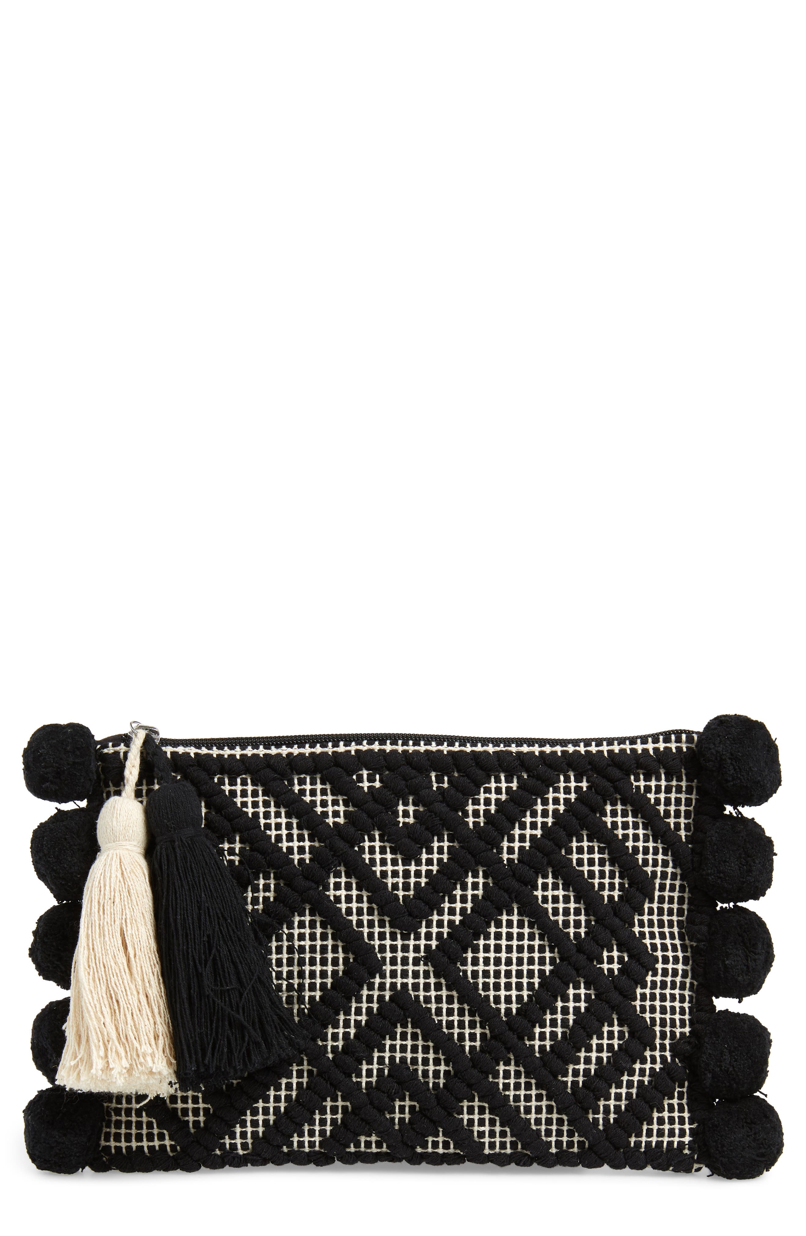 Shiraleah Willa Zip Pouch Bag, Main, color, 