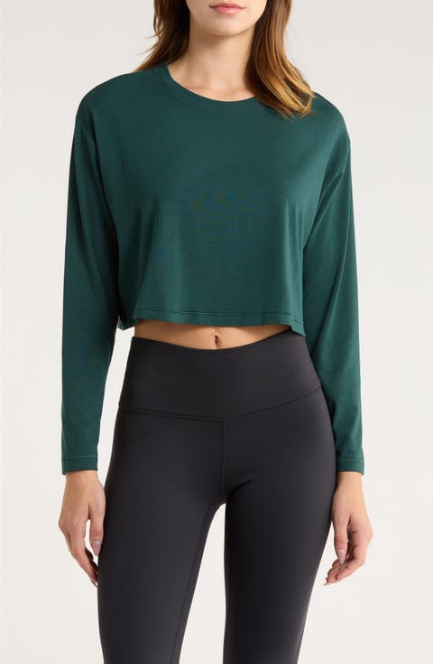 Supernatural Long Sleeve Crop T-Shirt