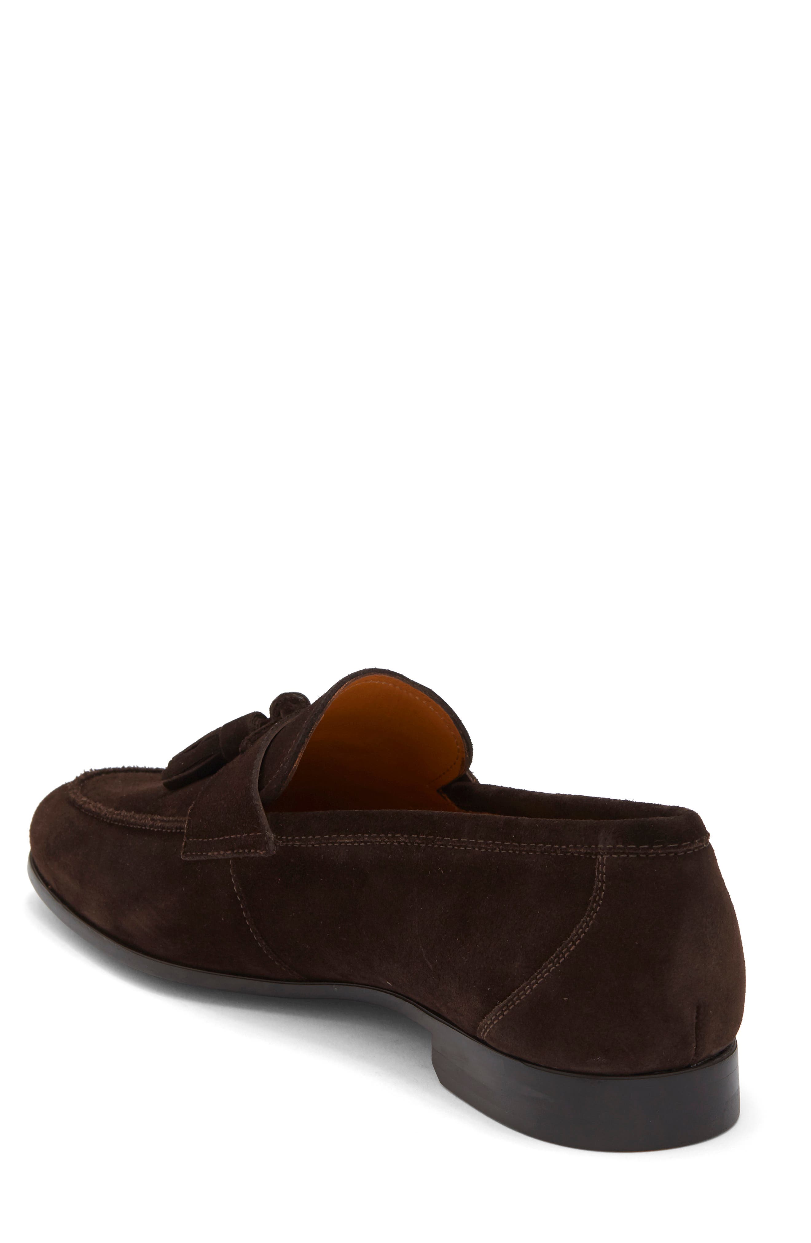 Tavarez Tassel Loafer, Alternate, color, BROWN SUEDE