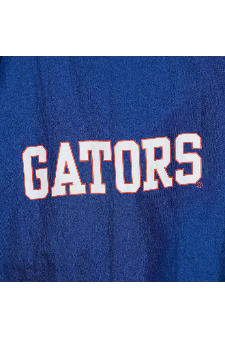 Men's Mitchell & Ness Royal Florida Gators Anorak Vintage Logo Half-Zip Hoodie Jacket, Alternate, color, Royal