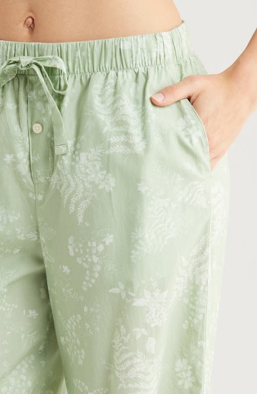 Nordstrom Cotton Pajamas In Green