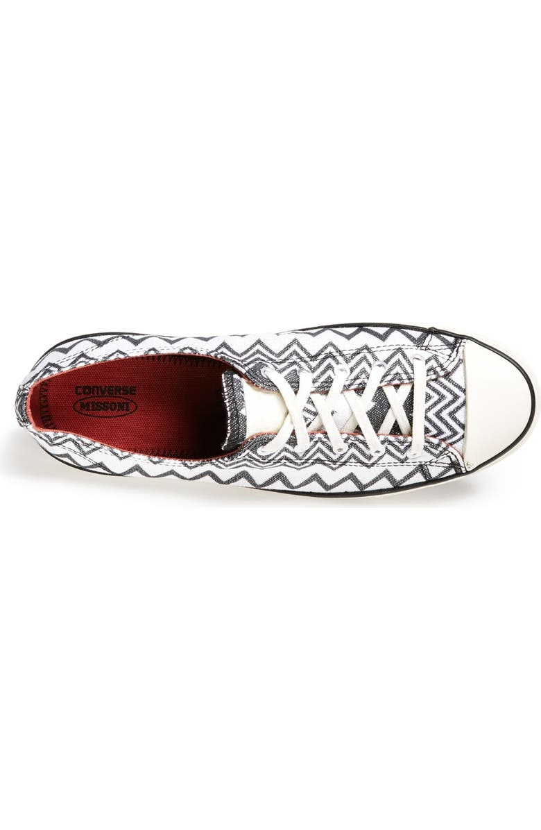 Converse x Missoni Chuck Taylor<sup>®</sup> All Star<sup>®</sup> 'Fancy' Ox Sneaker, Alternate, color,