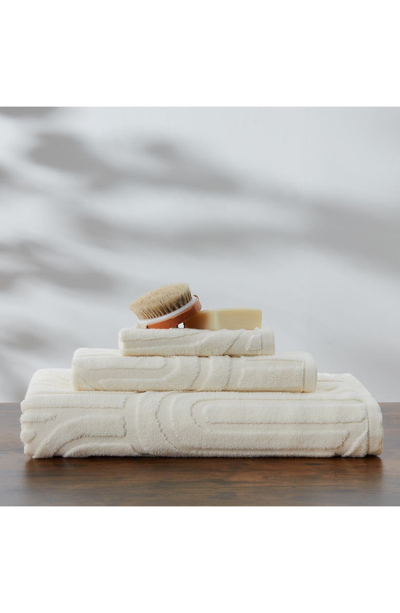 UGG<sup>®</sup> Arch Bath Towel, Alternate, color, Snow