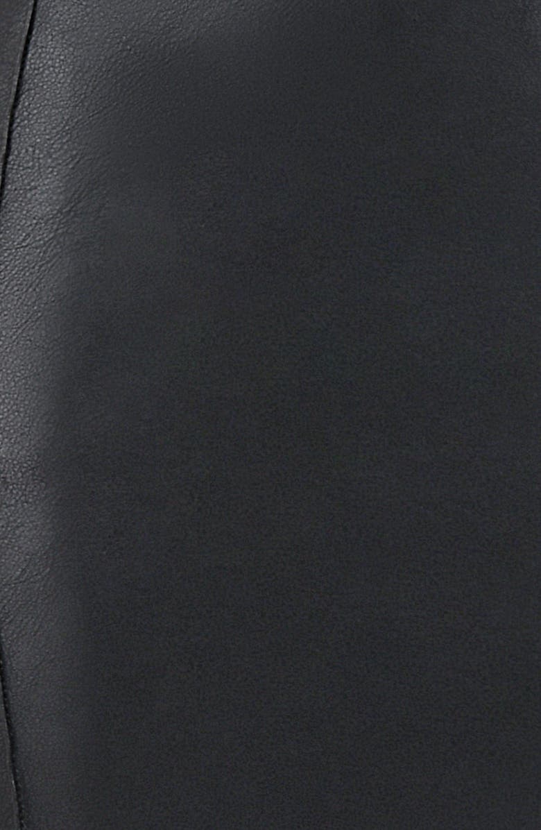 Mistress Rocks Belted Faux Leather Maxi Skirt, Alternate, color, 