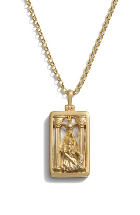 The High Priestess Tarot Pendant Necklace