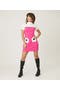  Hot Pink Colorblock