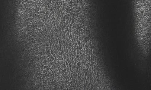 Dkny Jeans Faux Leather Five-pocket Miniskirt In Black