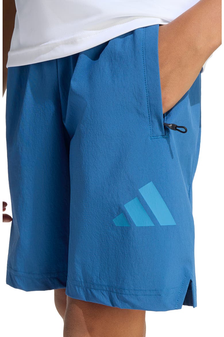Kids' Z-N-E Woven Travel Shorts, Alternate, color, DUSKY PETROL/ DUSKY INK