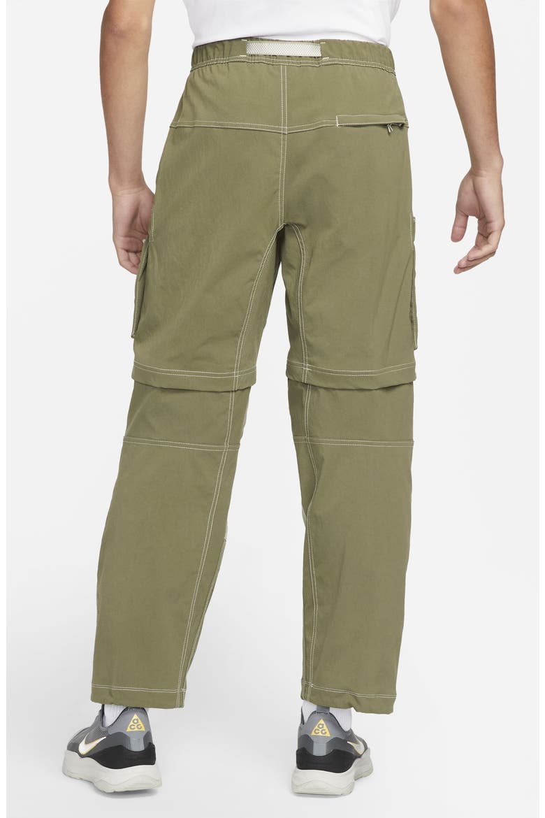 ACG Smith Summit Convertible Cargo Pants, Alternate, color, MEDIUM OLIVE/ ARMY/ WHITE