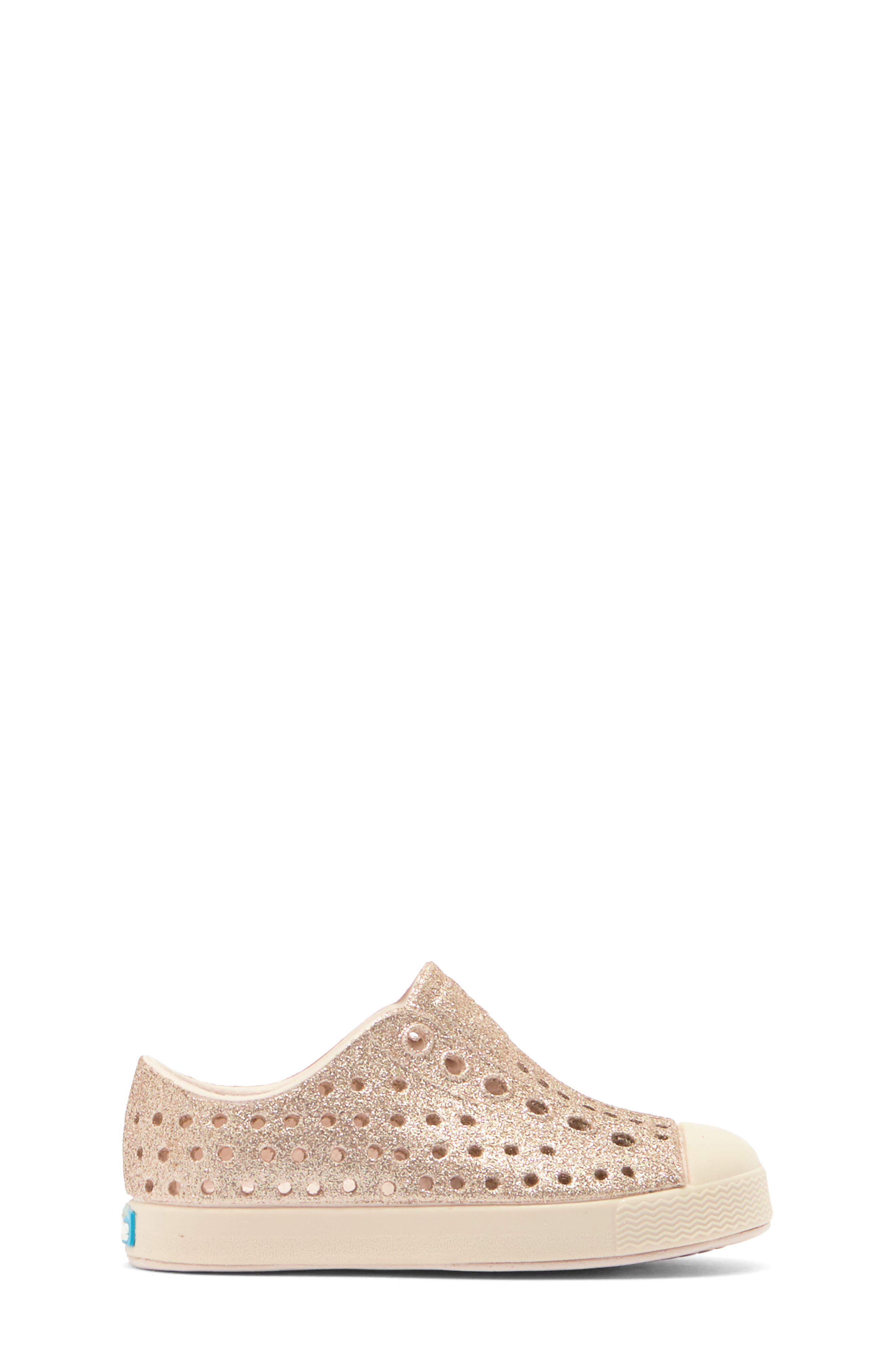 Native Shoes Kids' Jefferson Bling Slip-On Sneaker, Alternate, color, Rock Salt Bling/ Rocksalt Pink