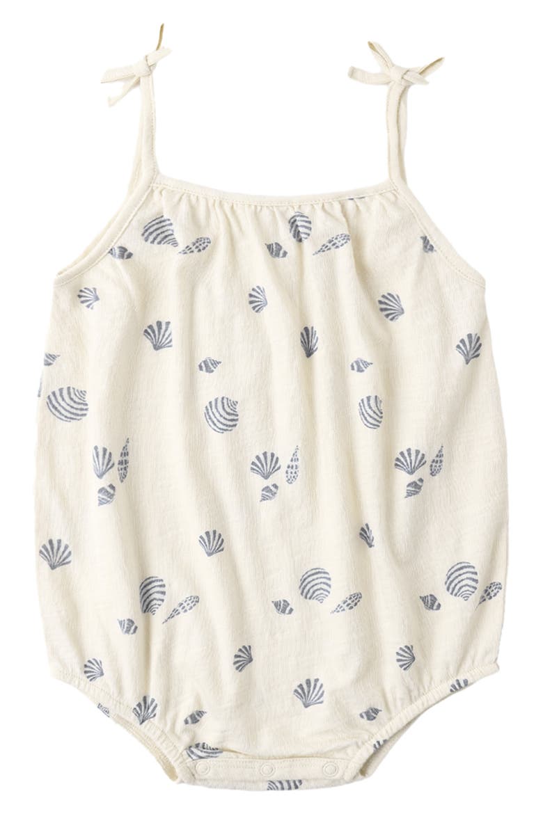 Nala Seashell Romper, Alternate, color, NATURAL