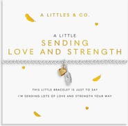 A Littles & Co Remembrance A Little 'Sending Love And Strength' Bracelet