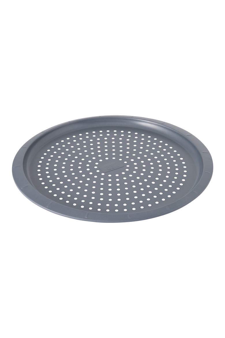 2-Pack Gem Nonstick Perforated Pizza Pans, Alternate, color, GRAY
