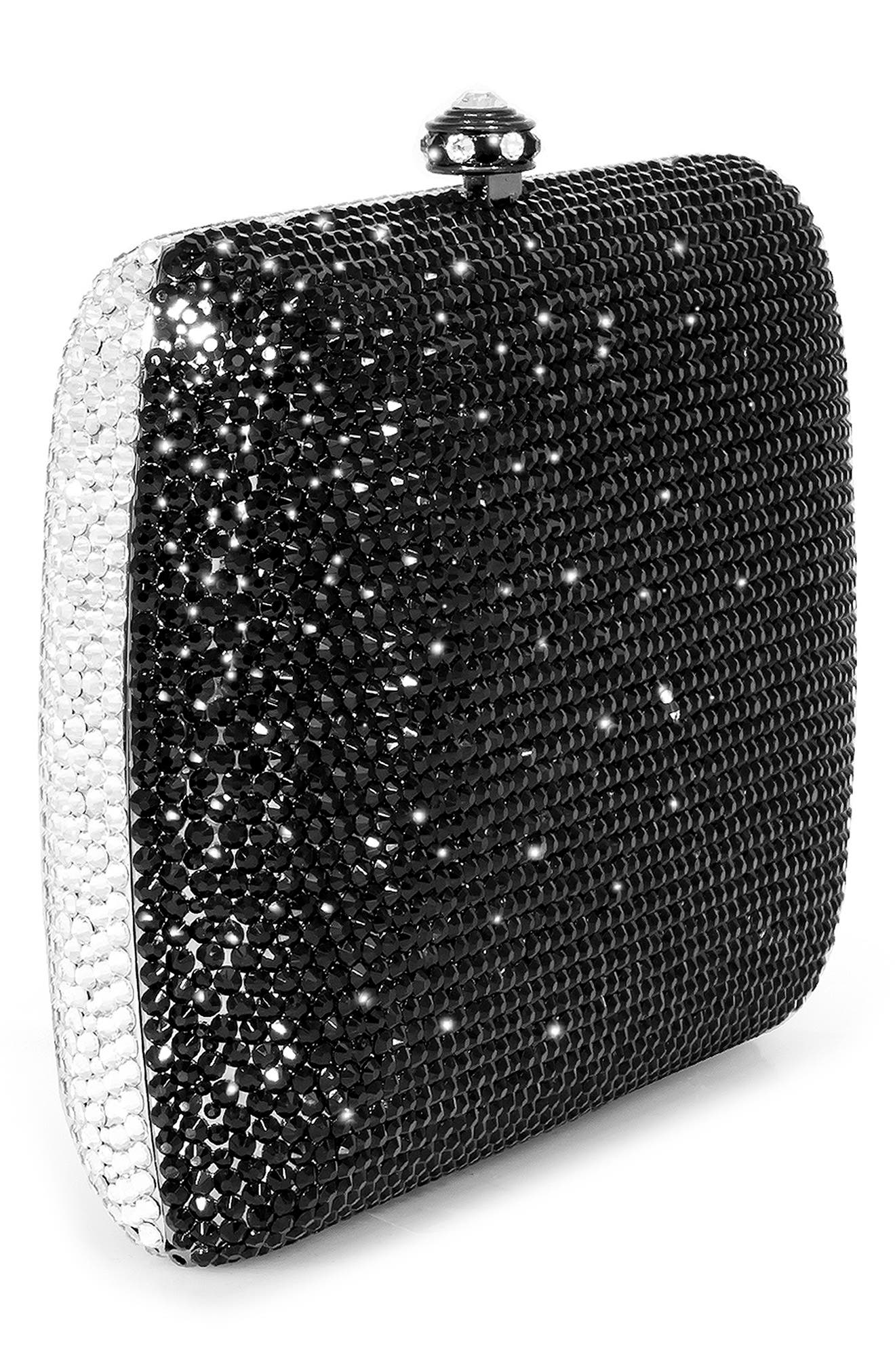 DOLLI Sage Two-Tone Crystal Clutch, Alternate, color, 