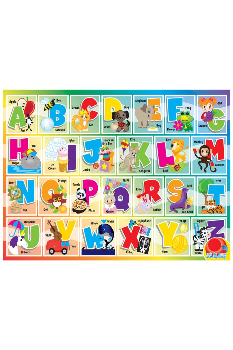 Alphabet Song 24 Piece Sound Puzzle, Alternate, color, Multicolor