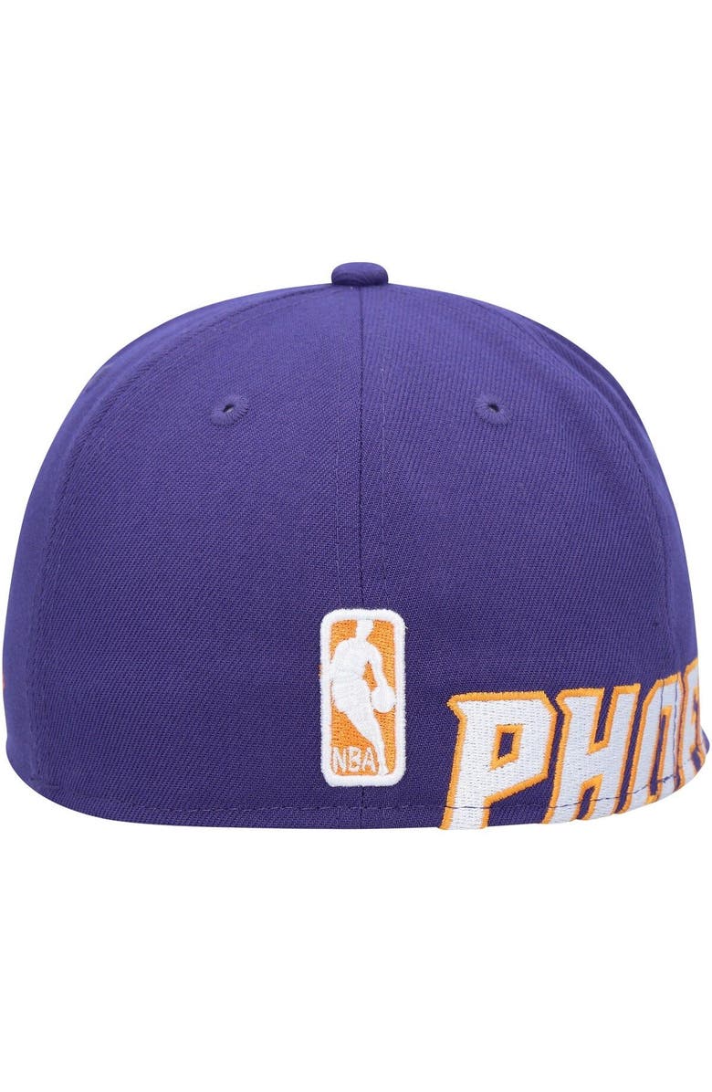 New Era Men's New Era Purple Phoenix Suns Side Arch Jumbo 59FIFTY Fitted Hat, Alternate, color,
