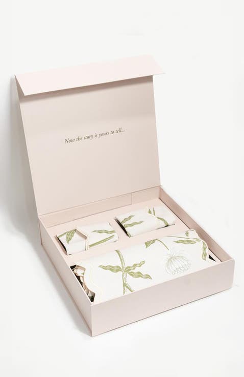 Storytime Dahlias Table Linens Set