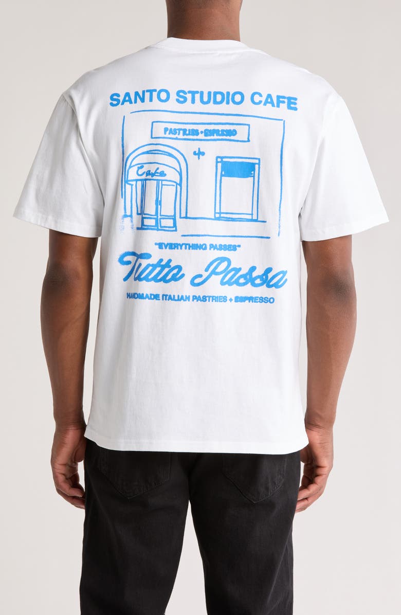 SANTO STUDIO Tutto Passa Cotton Graphic T-Shirt, Alternate, color, 