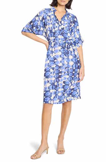 NIC+ZOE Devon Shibori Stone Tie Belt Dress