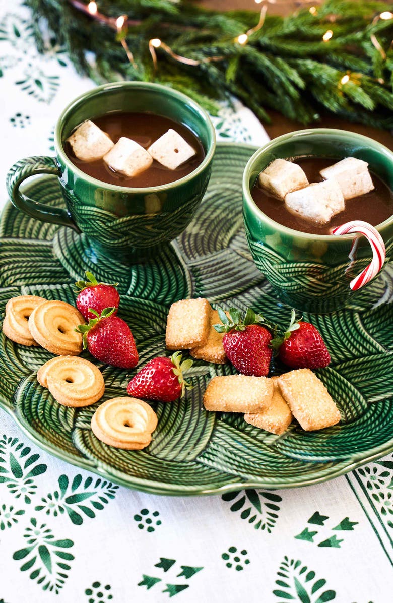 Juliska Le Panier Mystic Knot Mug, Alternate, color, Basil