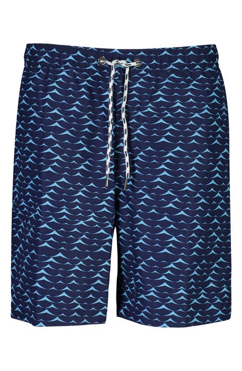 Blue Swell Swim Trunks (Little Boy)