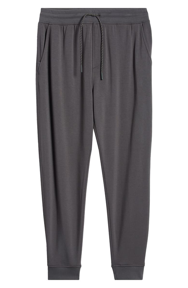 Free Fly Brushed Fleece Joggers, Alternate, color, Black Sand