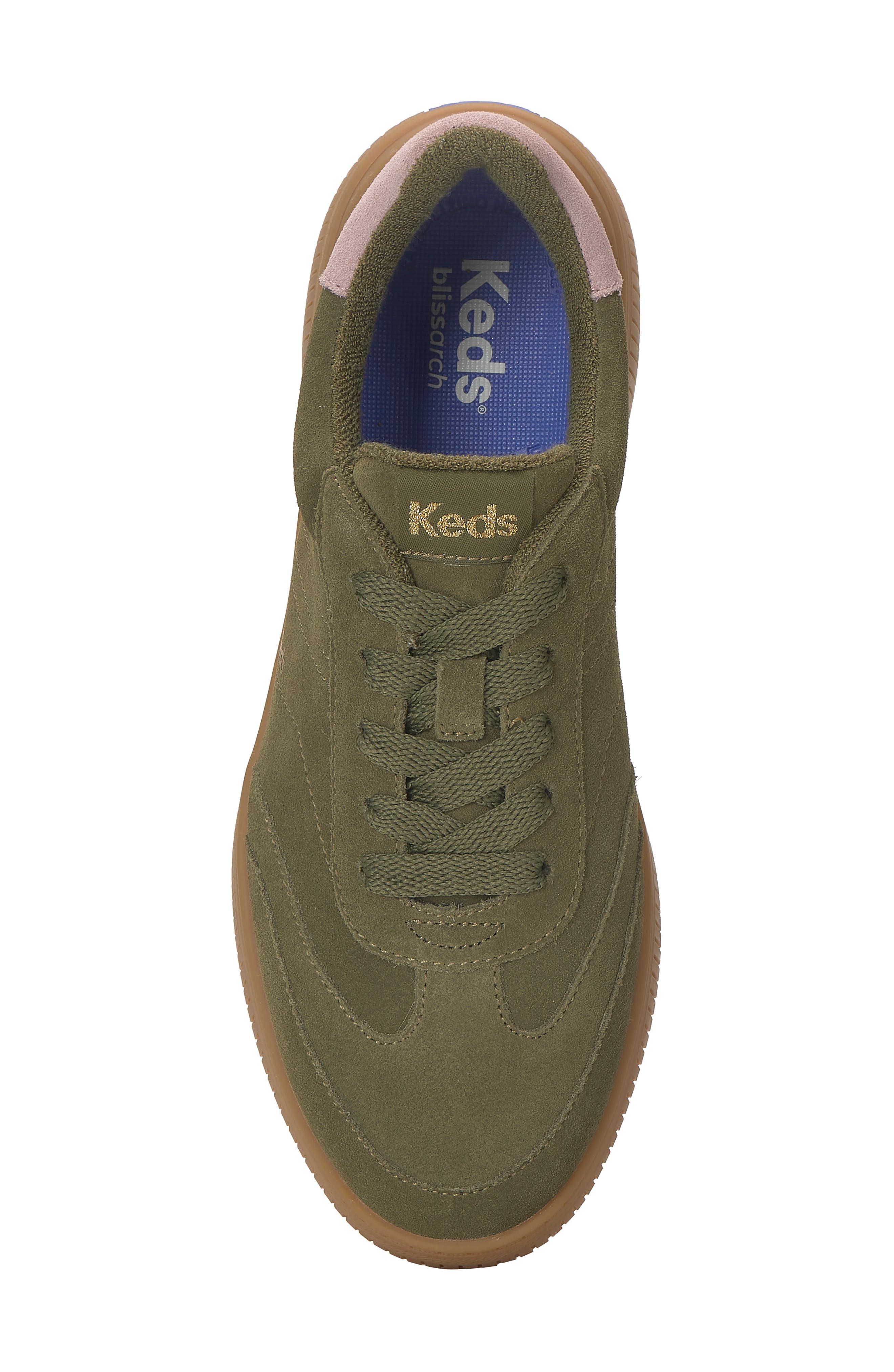 Keds<sup>®</sup> Contest Sneaker, Alternate, color, Olive/ Pink
