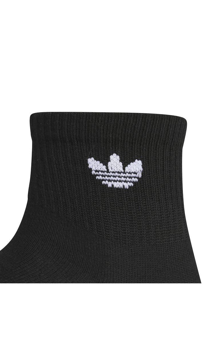 adidas Originals Superlite Assorted 6-Pack Quarter Socks, Alternate, color, Black/ White/ Grey