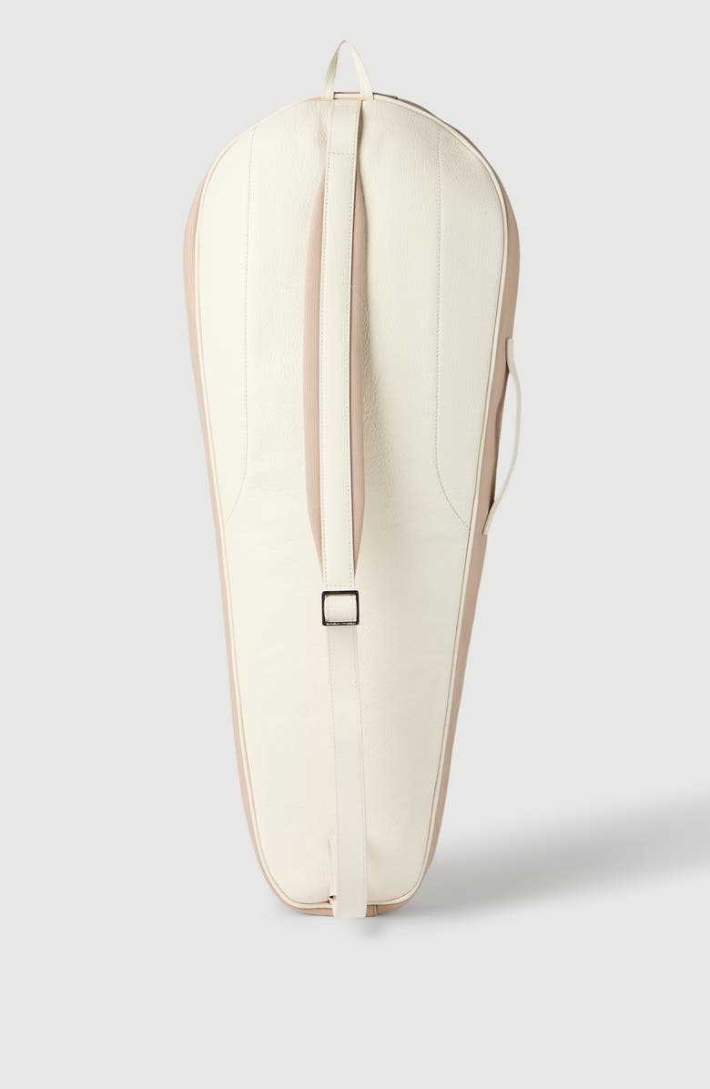 Brunello Cucinelli Tennis racket holder, Alternate, color, Chalk