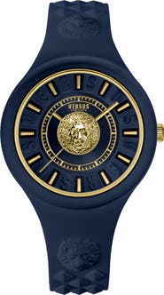VERSUS Versace Versace Women's Fire Island Silicone Strap Watch, 39mm x 9.9mm