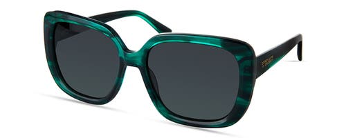 Derek Lam 10 Crosby River Sunglasses In Emerald